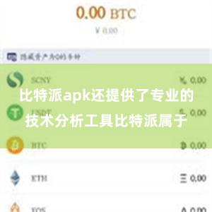 比特派apk还提供了专业的技术分析工具比特派属于